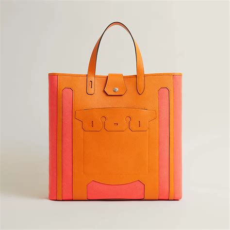 hermes tote bag orange|Monsieur B tote bag .